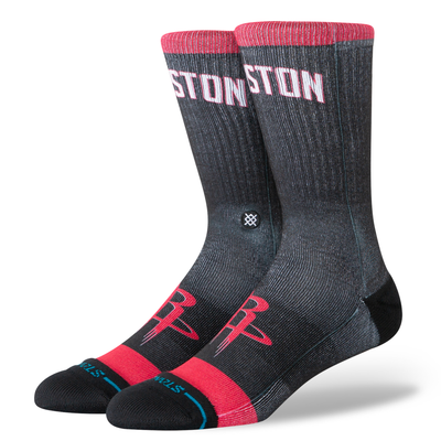 Houston Rockets Stance 2025/26 Statement Edition Crew Socks