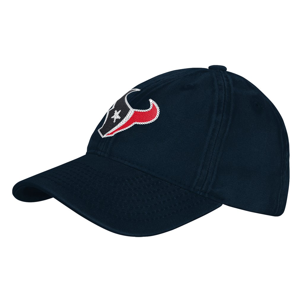 Houston Texans Outerstuff Girls Youth Gridiron Adjustable Hat - Navy