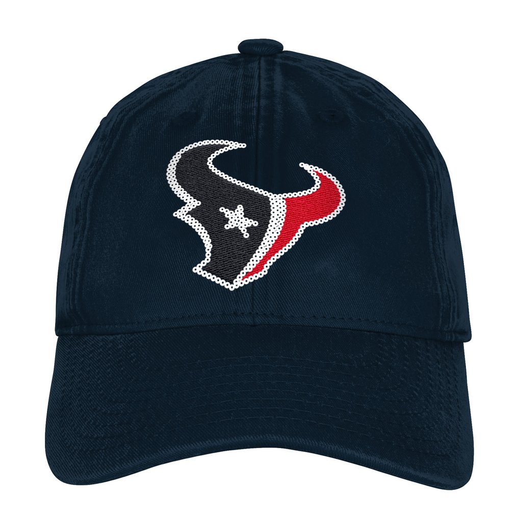 Houston Texans Outerstuff Girls Youth Gridiron Adjustable Hat - Navy