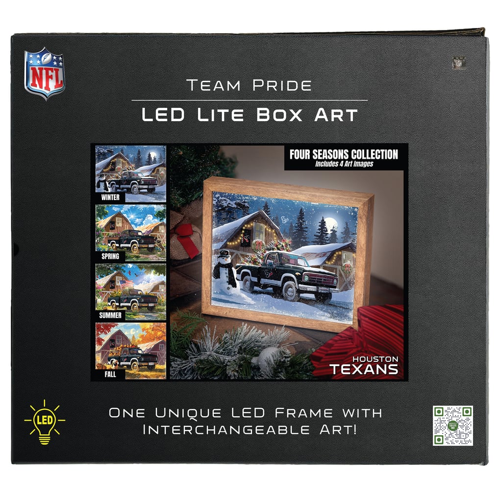 Houston Texans 12" x 11" Four Seasons LED Light Box