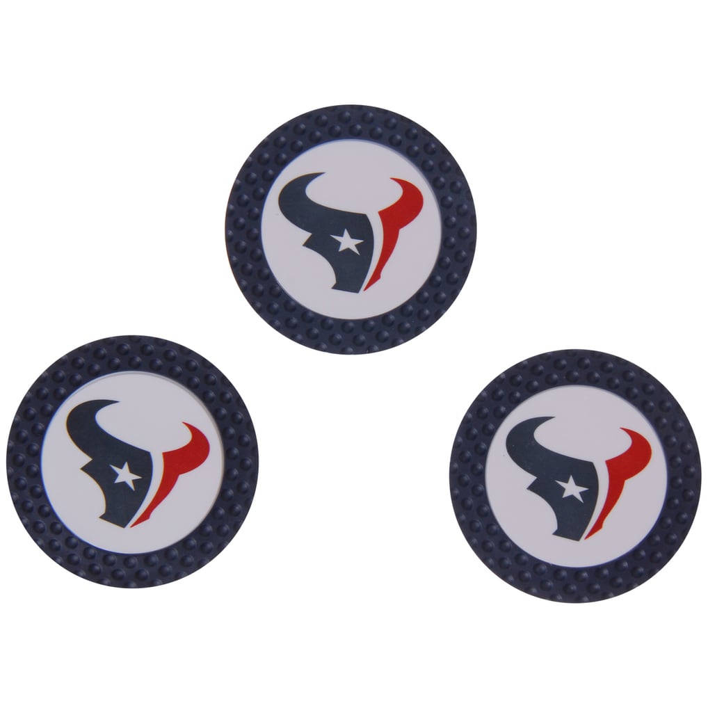 Houston Texans 3-Pack Poker Chip Golf Ball Markers