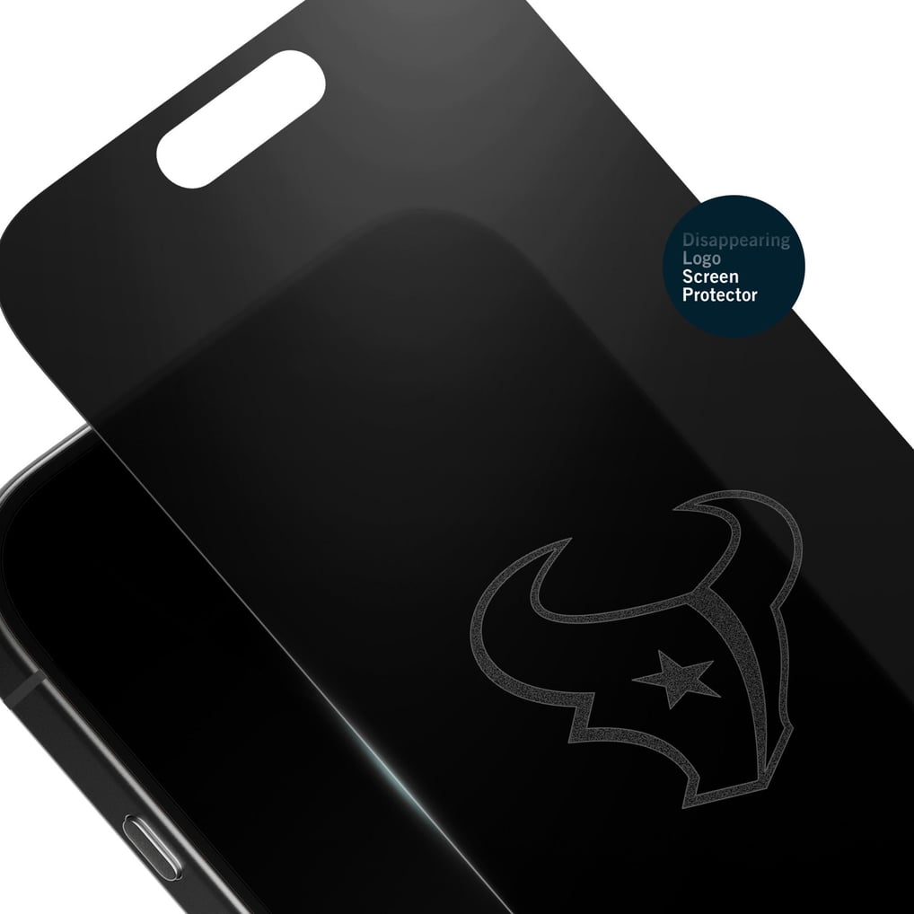Houston Texans iPhone Privacy Glass Screen Protector