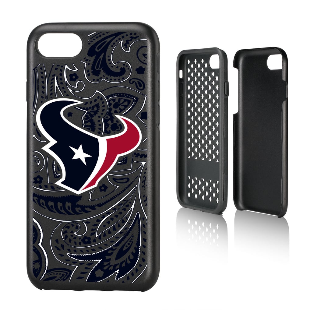 Houston Texans iPhone Rugged Paisley Design Case