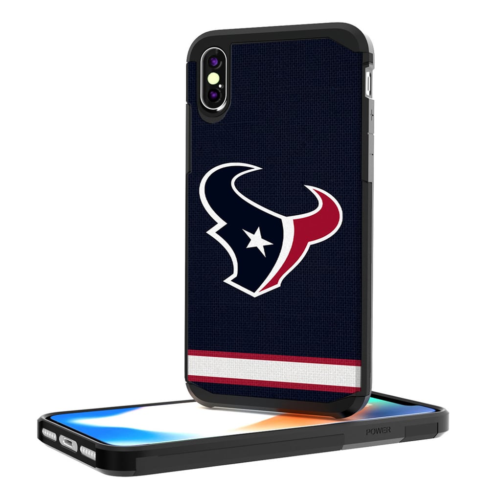 Houston Texans iPhone Rugged Stripe Design Case