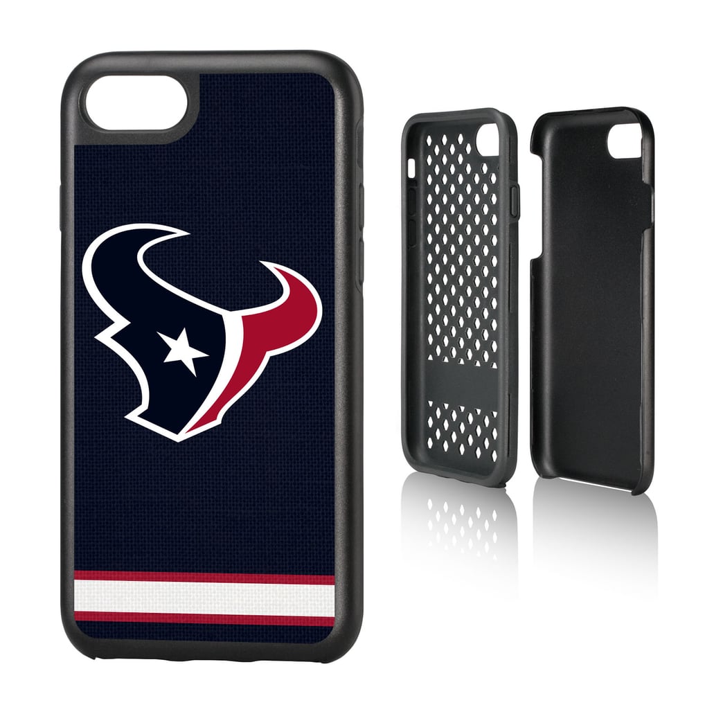 Houston Texans iPhone Rugged Stripe Design Case