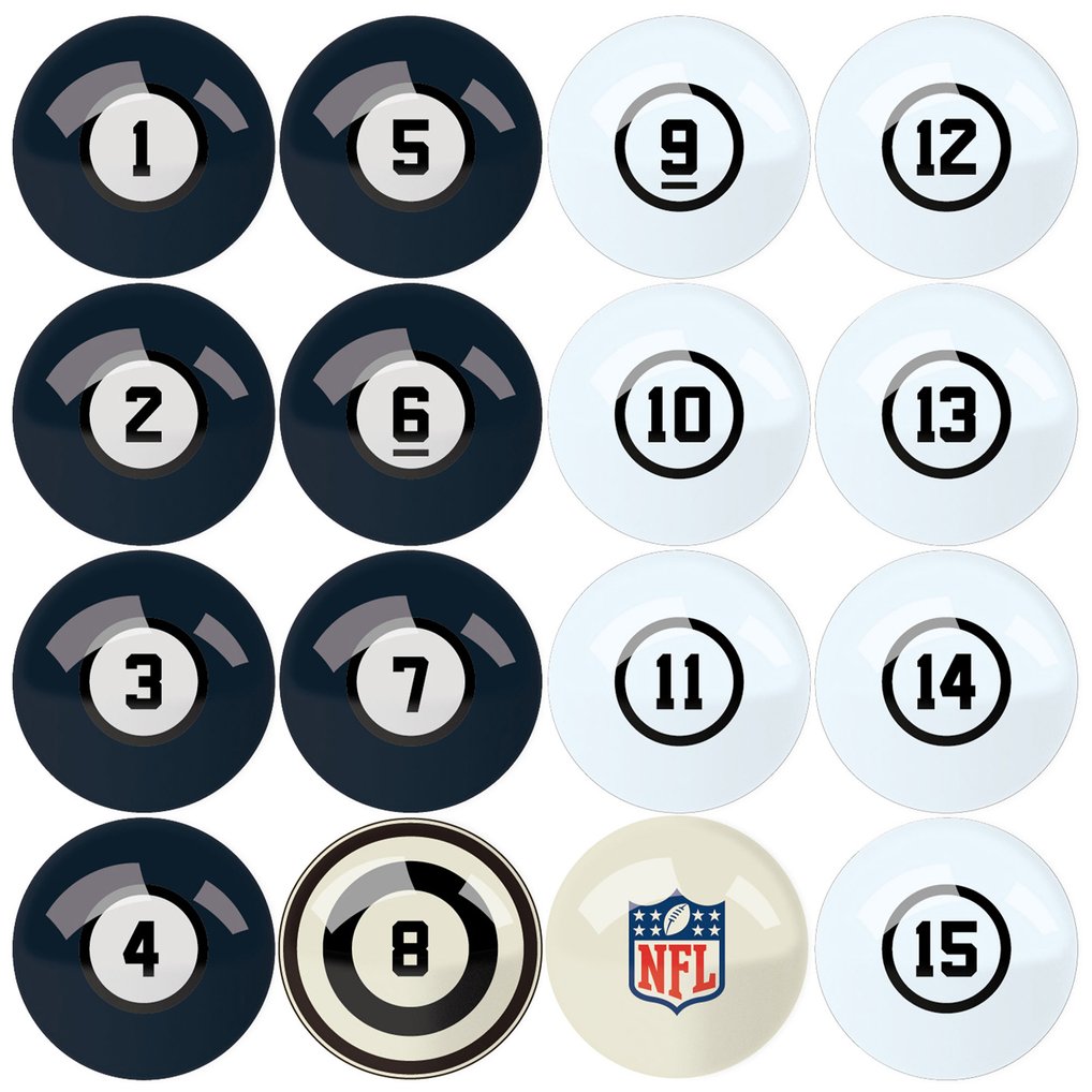 Houston Texans Imperial Billiard Ball Set with Numbers