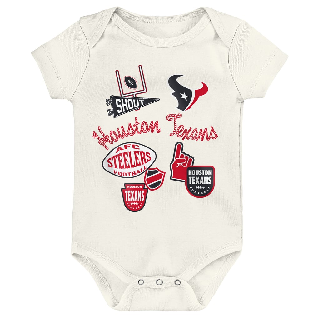  Houston Texans Outerstuff Infant & Newborn Littlest Player Three-Piece Bodysuit Set