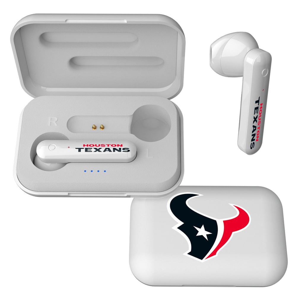 Houston Texans Keyscaper  Wireless TWS Insignia Design Earbuds