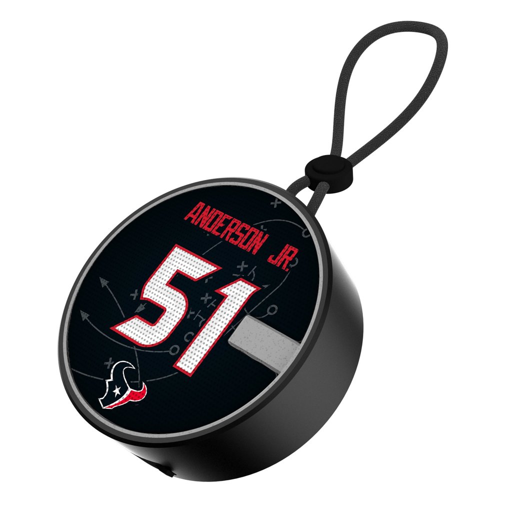 Will Anderson Jr. Houston Texans Keyscaper Bluetooth IP67 Waterproof Speaker