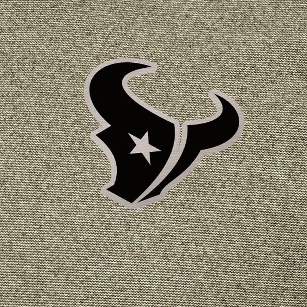 Houston Texans Antigua Subtle Quarter-Zip Top - Heather Olive