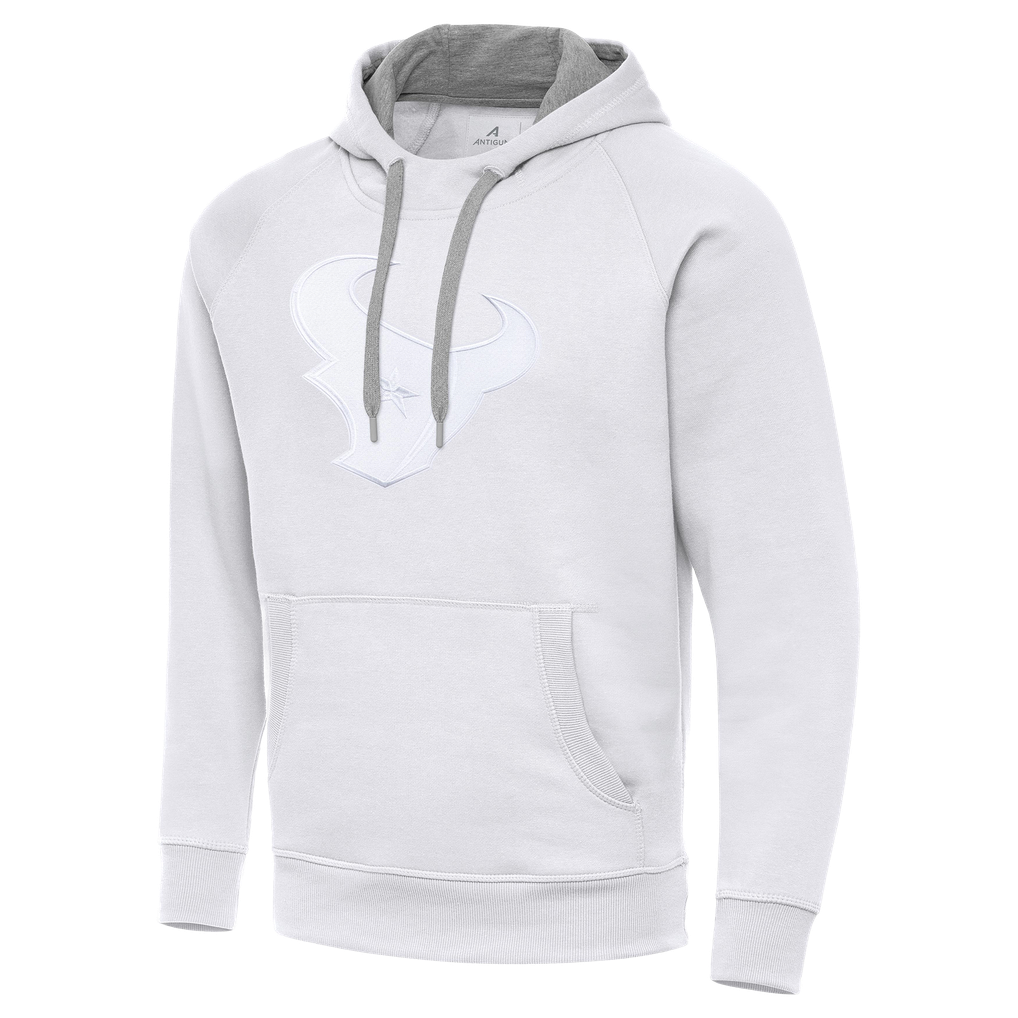 Houston Texans Antigua Victory Pullover Hoodie - White