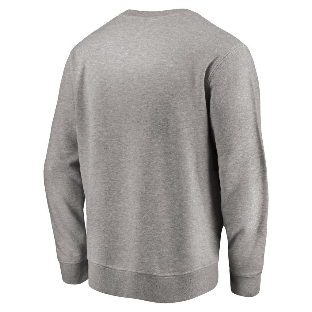 Houston Texans Fanatics Block Party Pullover Sweatshirt - Heathered Gray