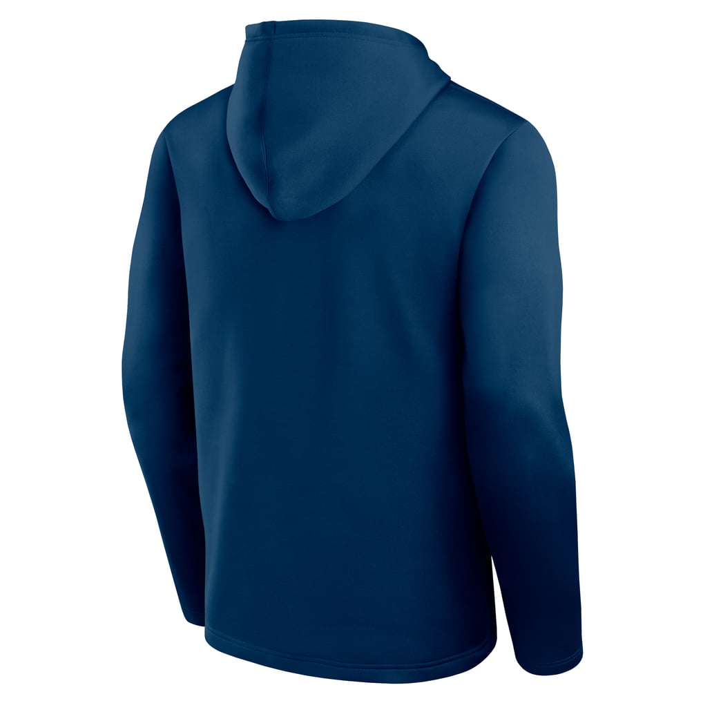Houston Texans Logo Athletic Head Start Pullover Hoodie - Navy