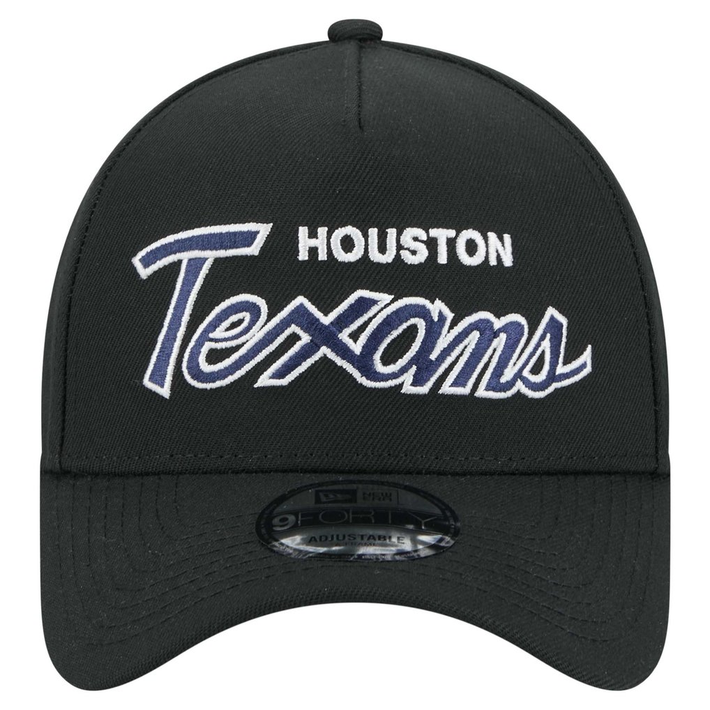 Houston Texans New Era Smith 9FORTY Adjustable hat - Black