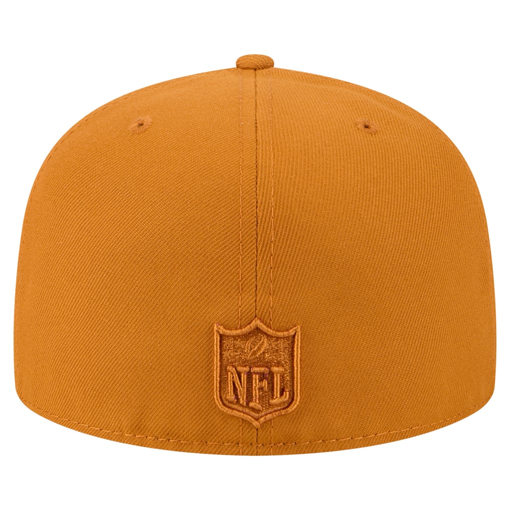  Houston Texans New Era Color Pack A-Frame 59FIFTY Fitted Hat - Brown