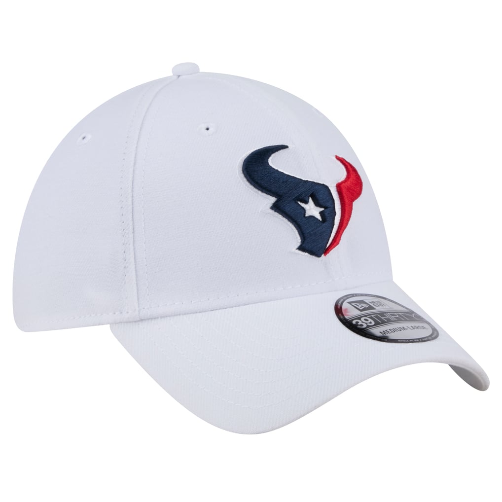 Houston Texans New Era Main 39THIRTY Flex Hat - White