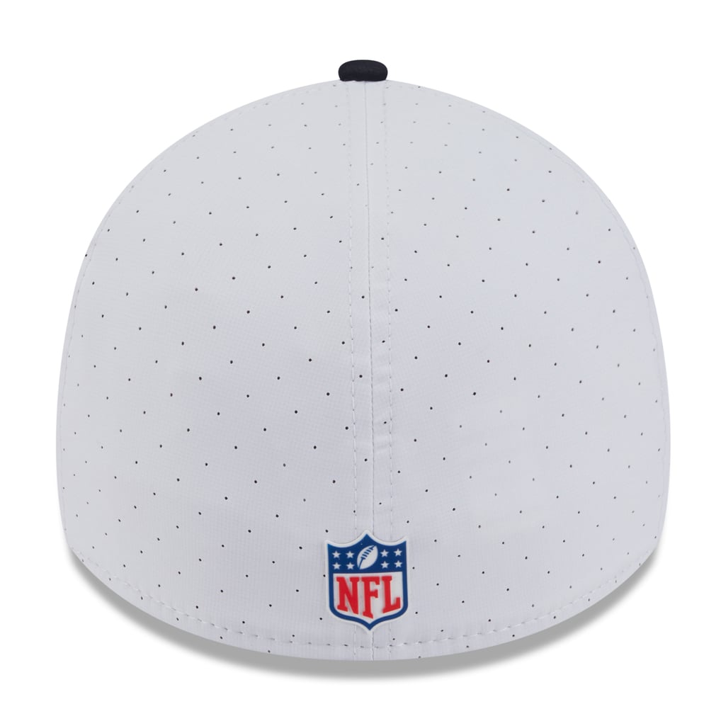  Houston Texans New Era 2025 NFL Training Camp 39THIRTY Flex Hat - White/Navy