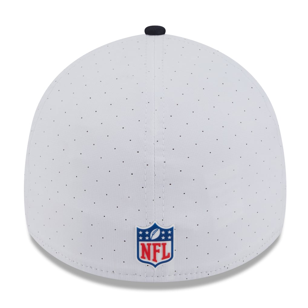  Houston Texans New Era 2025 NFL Training Camp 39THIRTY Flex Hat - White/Navy
