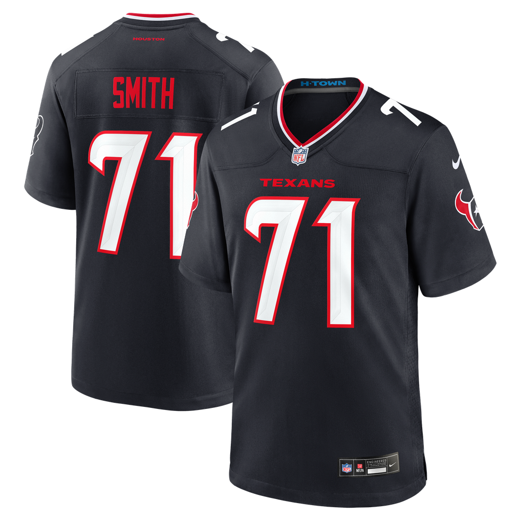 Braden Smith Houston Texans Nike Team Game Jersey -  Navy