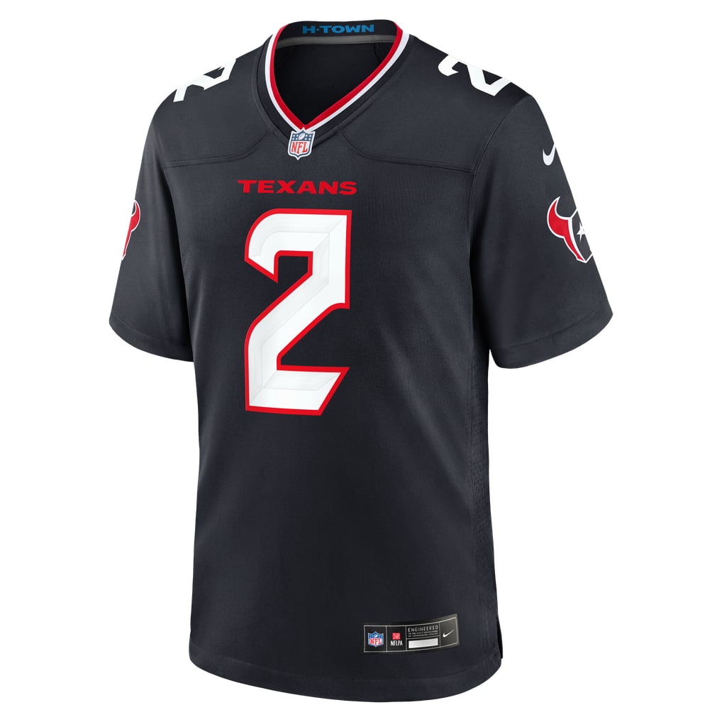 Calen Bullock Houston Texans Nike Team Game Jersey -  Navy