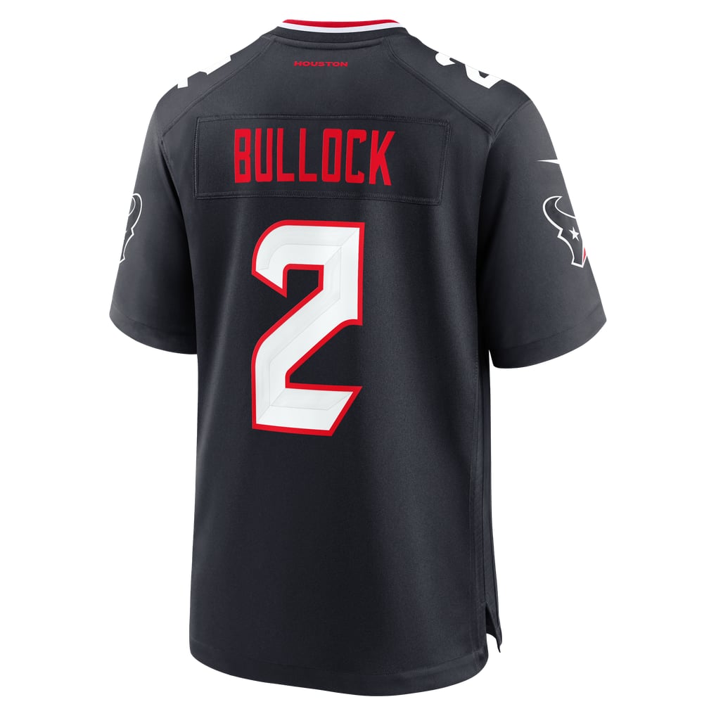 Calen Bullock Houston Texans Nike Team Game Jersey -  Navy