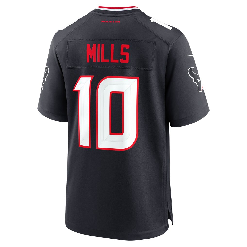 Davis Mills Houston Texans Nike Team Game Jersey -  Navy
