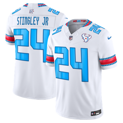 Derek Stingley Jr. Houston Texans Nike 2026 Rivalries Collection Stitched Limited Jersey - White