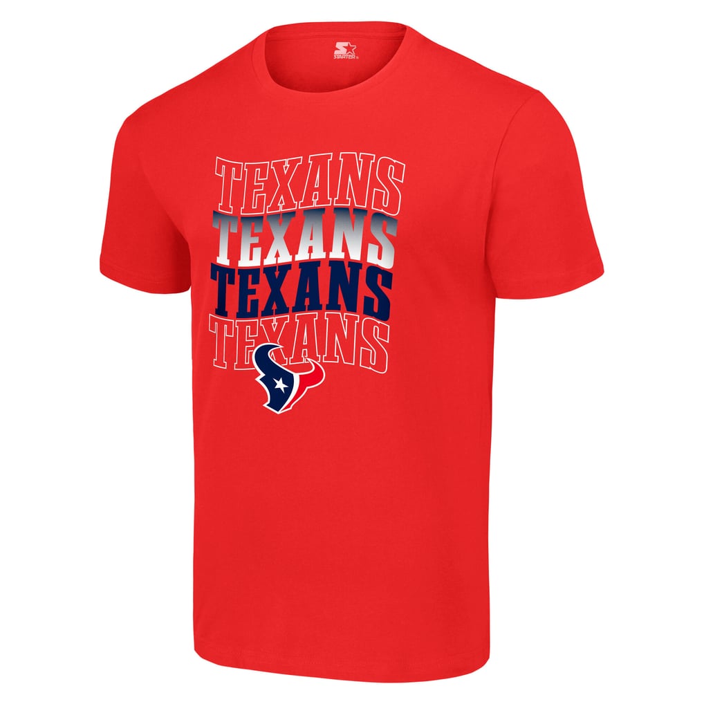 Houston Texans Starter Four Name T-Shirt - Red