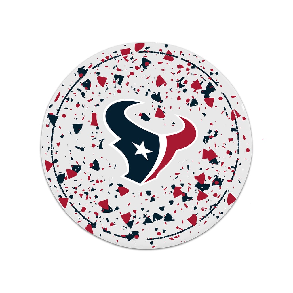 Houston Texans The Memory Company Circle Ceramic Coaster Set