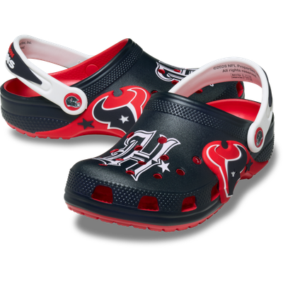  Houston Texans Crocs Toddler Classic Clog - Navy