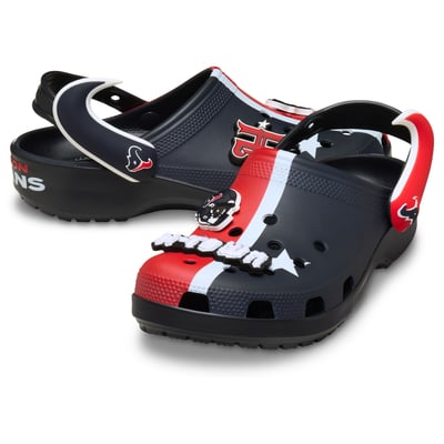 Houston Texans Crocs Unisex Classic Clog