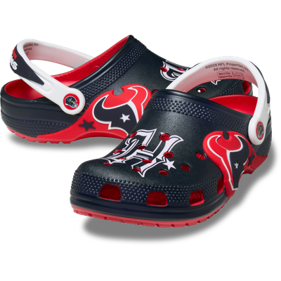  Houston Texans Crocs Unisex Classic Clog - Navy