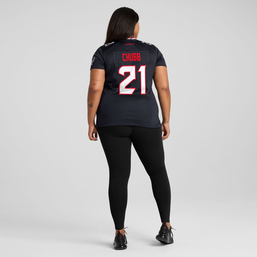 Nick Chubb Houston Texans Nike Women's Team Game Jersey -  Navy