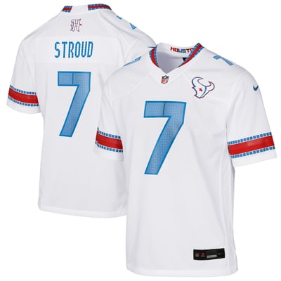 C.J. Stroud Houston Texans Nike Youth 2026 Rivalries Collection Game Jersey - White