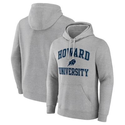 Howard Bison Campus Pullover Hoodie - Gray