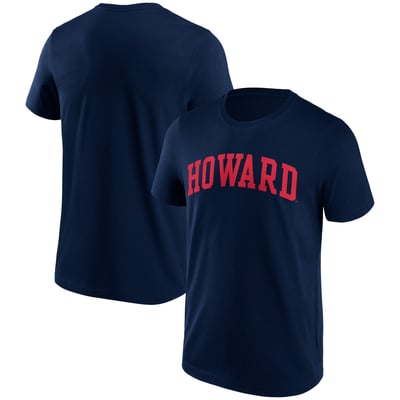 Howard Bison Basic Team Arch T-Shirt - Navy