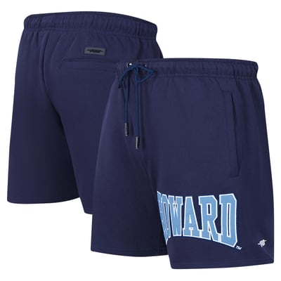 Howard Bison Pro Standard Crest Shorts - Navy