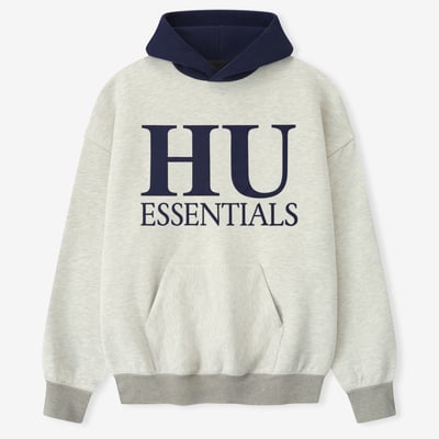  Howard Bison Fear of God x HBCU Unisex Sport Hoodie - Gray/Navy