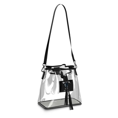Howard Bison WEAR by Erin Andrews Clear Stadium Bucket Purse