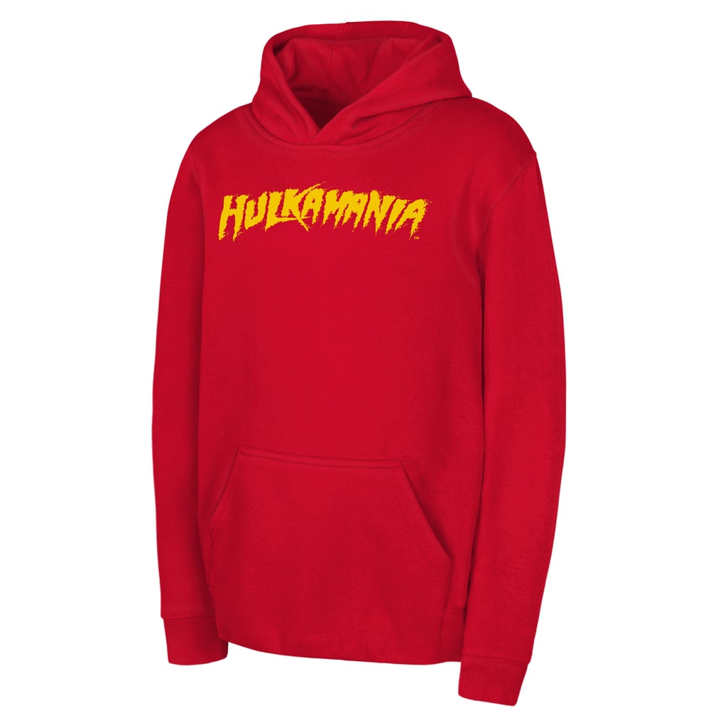 Hulk Hogan Youth Primary Logo Pullover Hoodie - Red