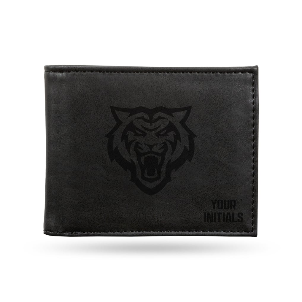 Idaho State Bengals Personalized Billfold Wallet - Black