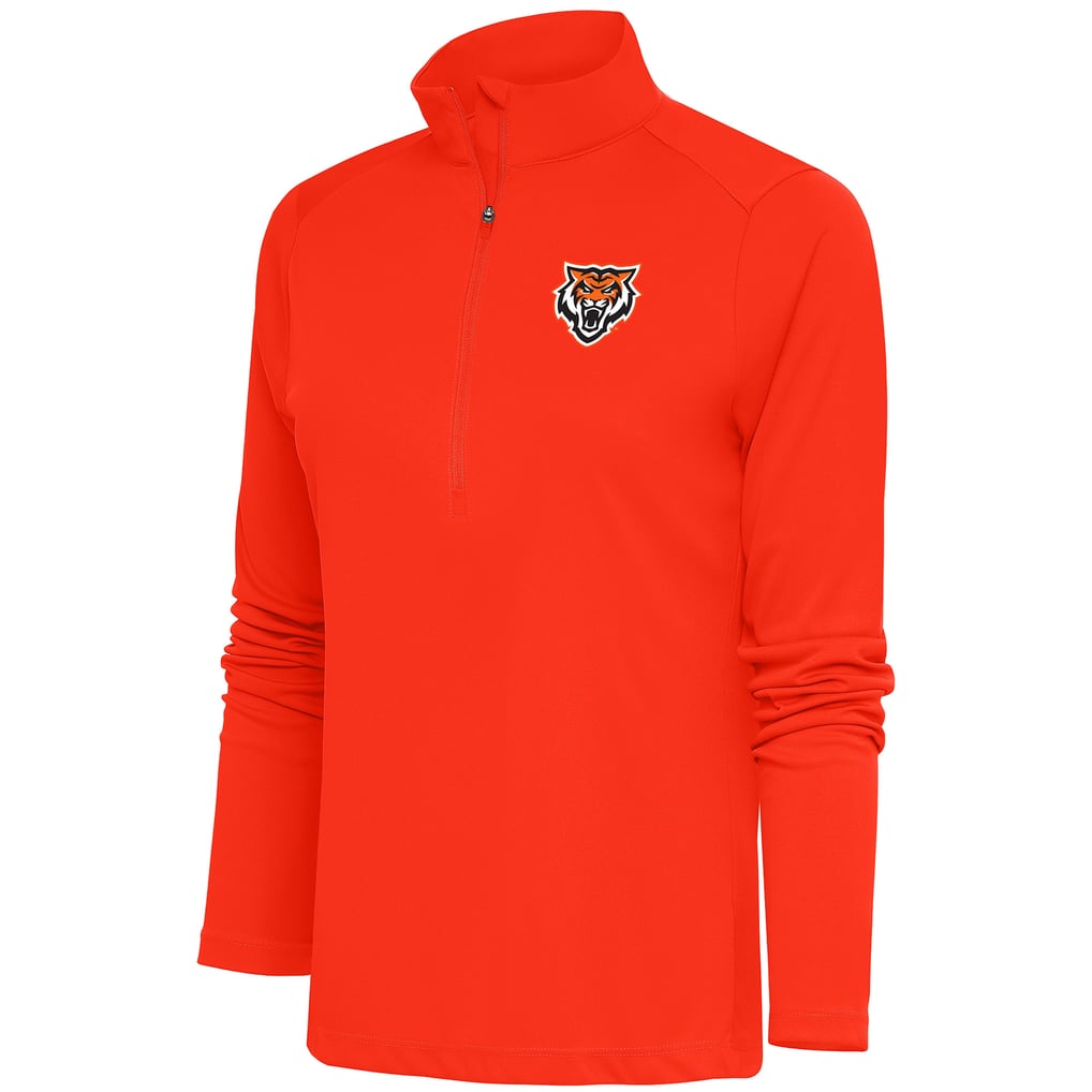  Idaho State Bengals Antigua Women's Tribute Half-Zip Pullover - Orange