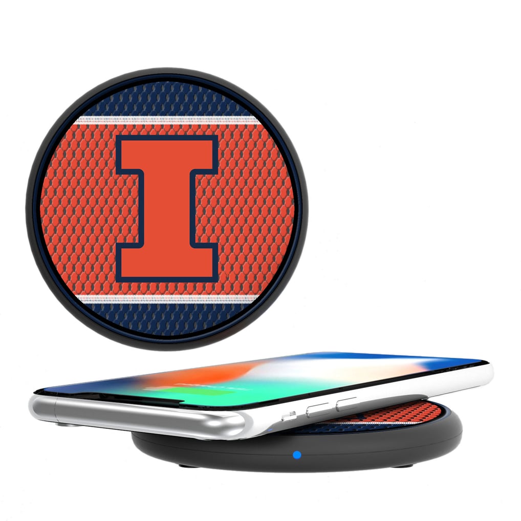  Illinois Fighting Illini Keyscaper 15 Watt Wireless Induction Charger