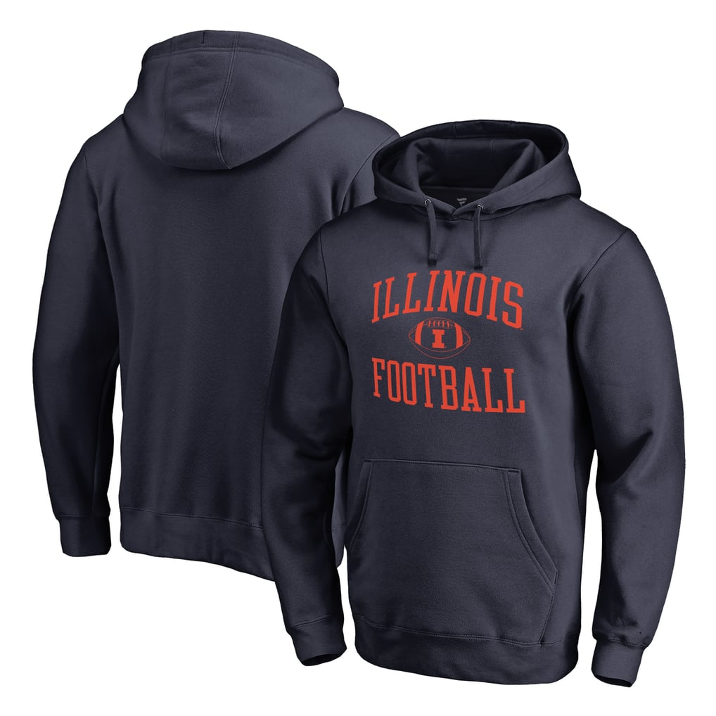 Illinois Fighting Illini First Sprint Pullover Hoodie - Navy