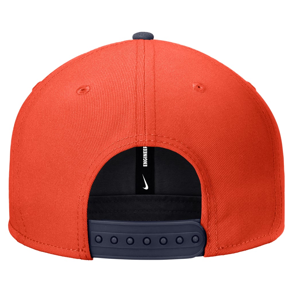 Illinois Fighting Illini Nike Vintage Script Pro Dri-FIT Snapback Hat - Orange
