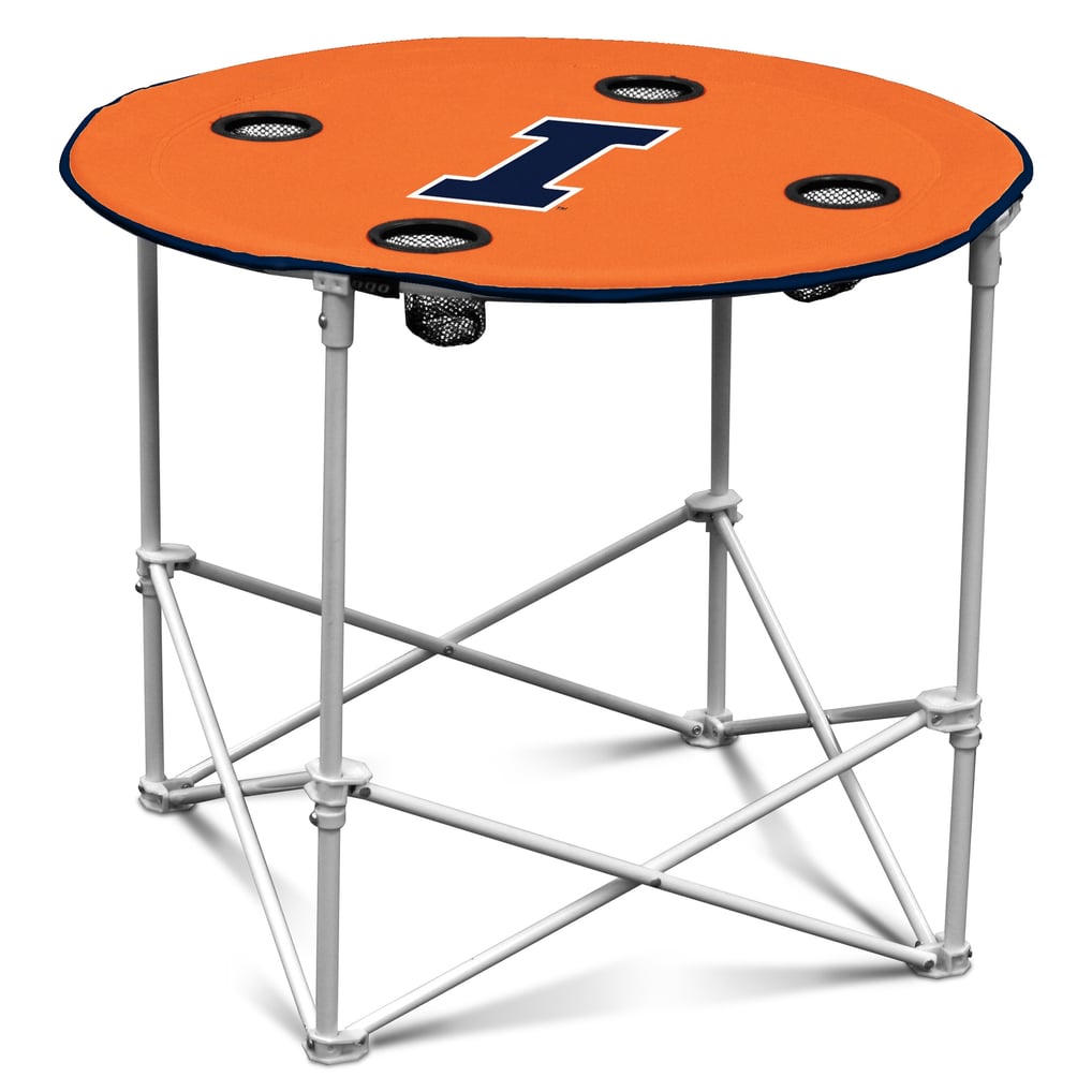 Illinois Fighting Illini Round Table - Orange