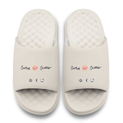 Caitlin Clark Indiana Fever ISlide Youth Round 21 Motive Slide Sandals - Cream