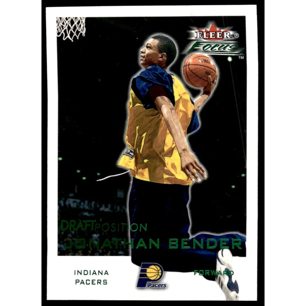 2000-01 Fleer Focus Draft Position #134 Jonathan Bender/100