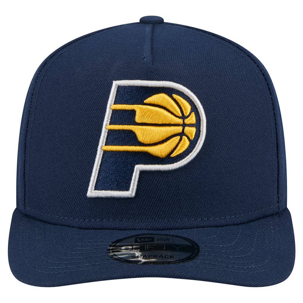Indiana Pacers New Era Core Logo A-Frame 9FIFTY Snapback Hat - Navy