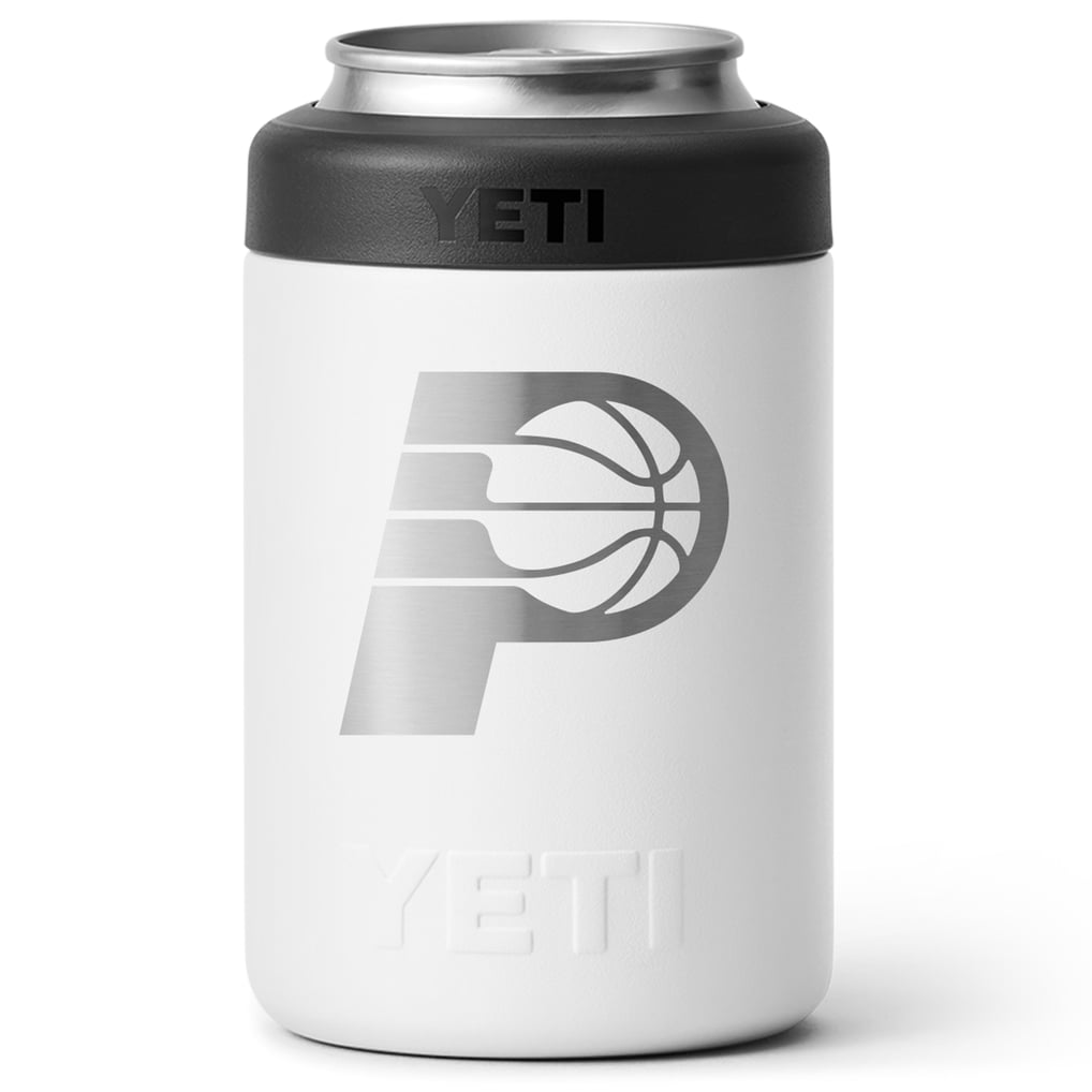 Indiana Pacers YETI 12oz. Rambler Colster Can Cooler - White